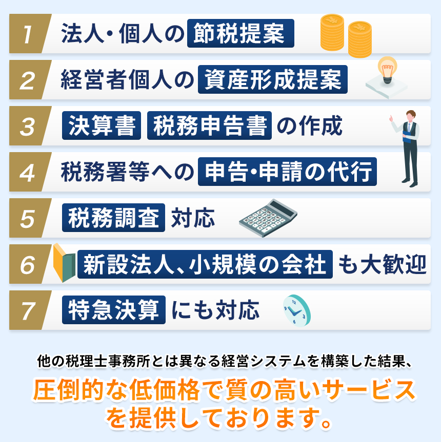7つの特徴