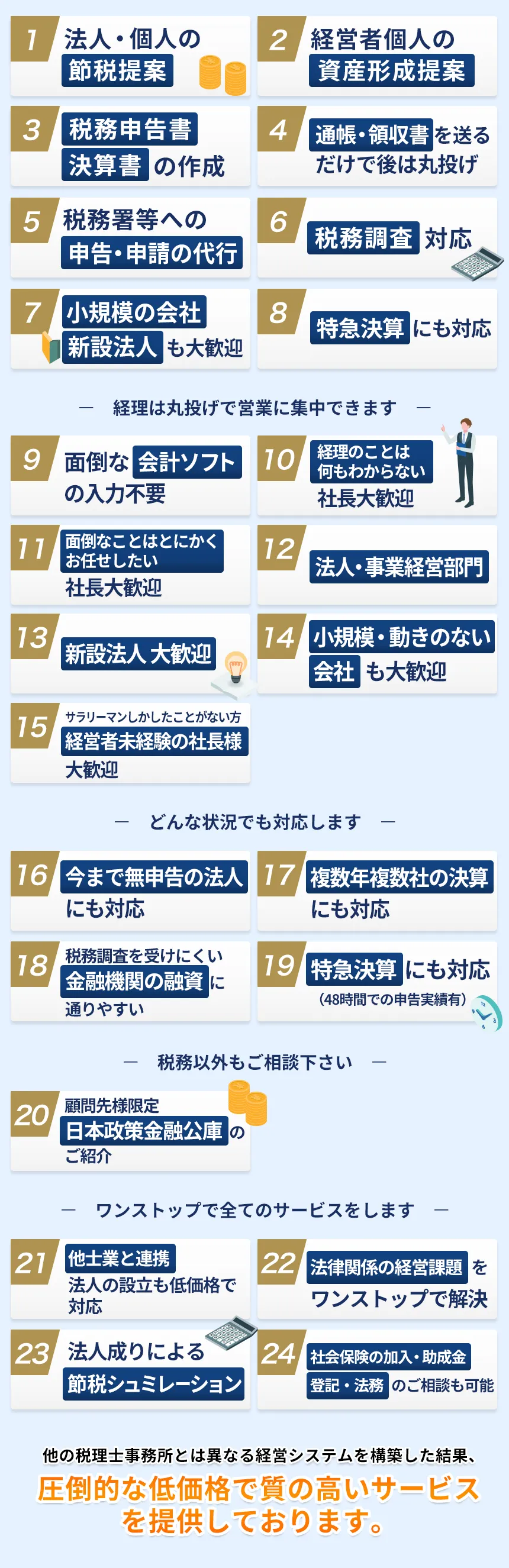 7つの特徴